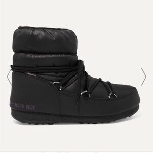 Moon Boot Black Winter Footwear sz 6